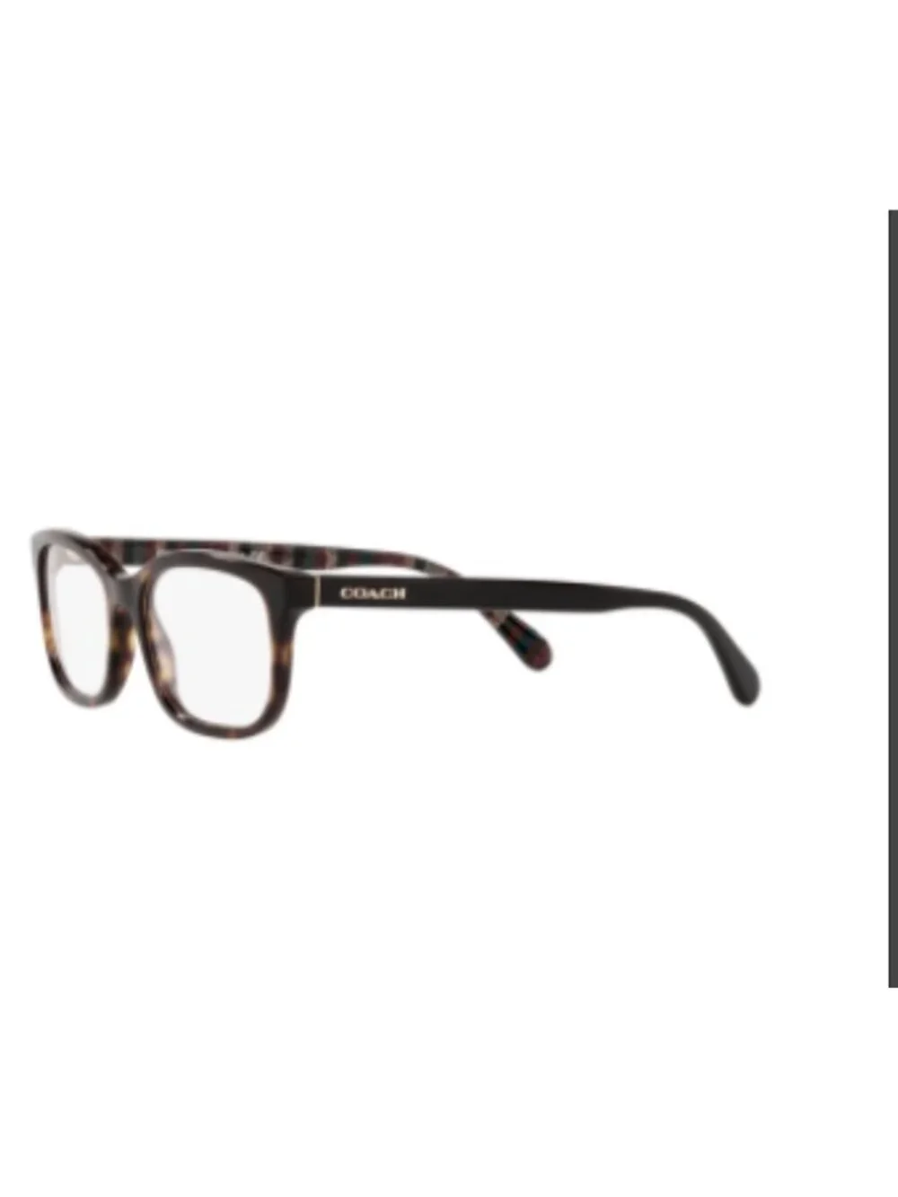 Coach HC 6174 5120 Eyeglasses Frames Dark Tortoise Champagne 52 17 140